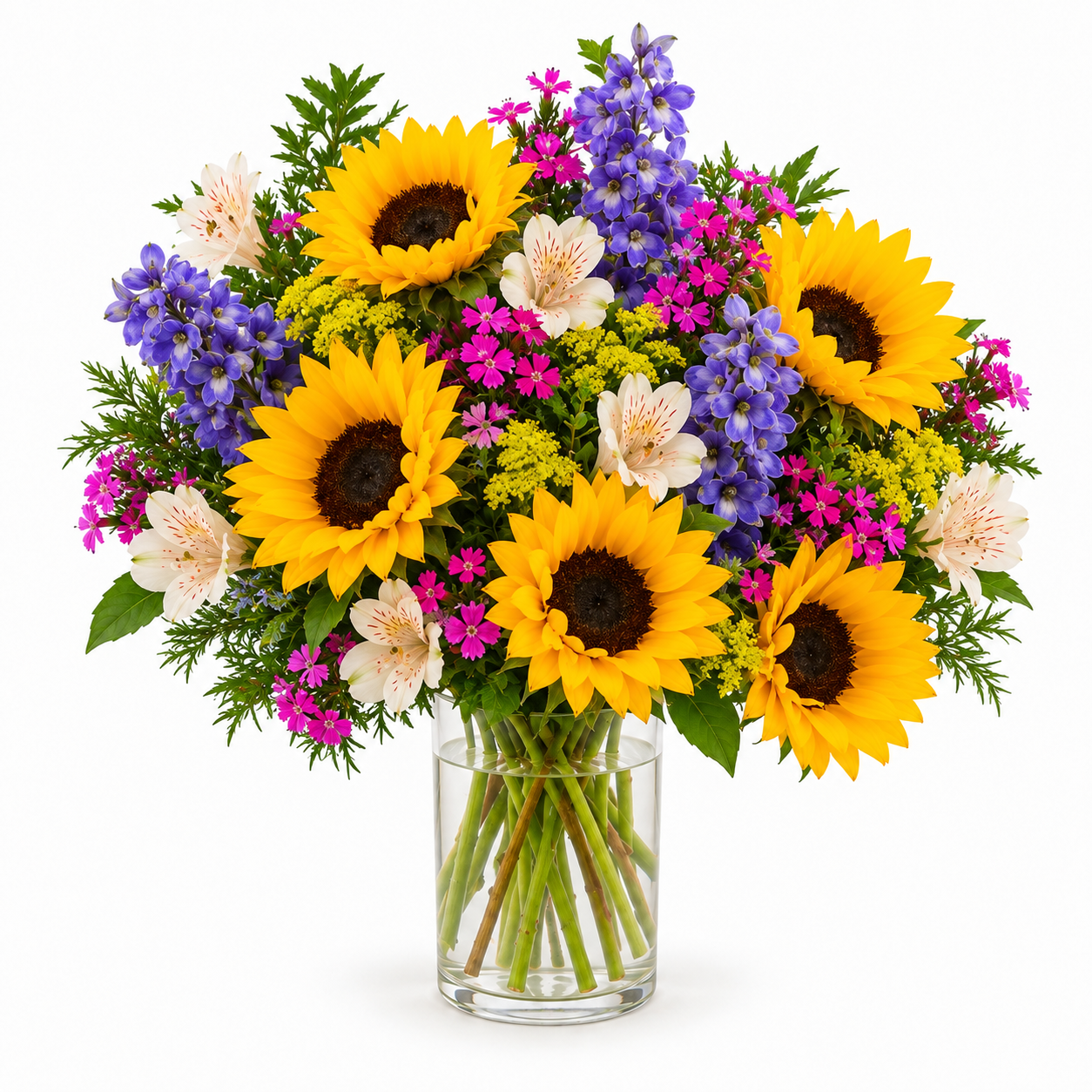 Sonnenblumenstrauß „Sonntagskind“ kaufen – The Rosarium