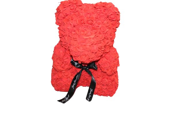 Rot Rosenbär