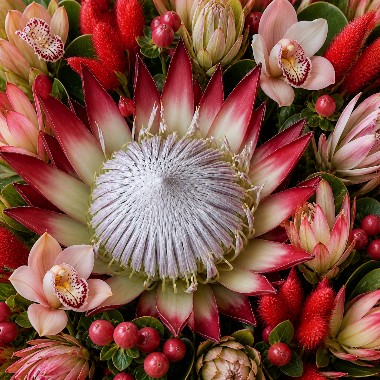 Exotische Blumen