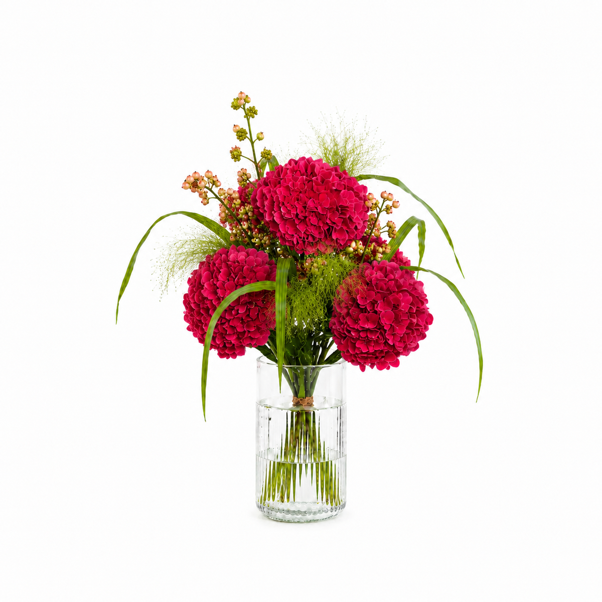 Pinker Hortensienstrauß „Glanzstück“ kaufen – The Rosarium