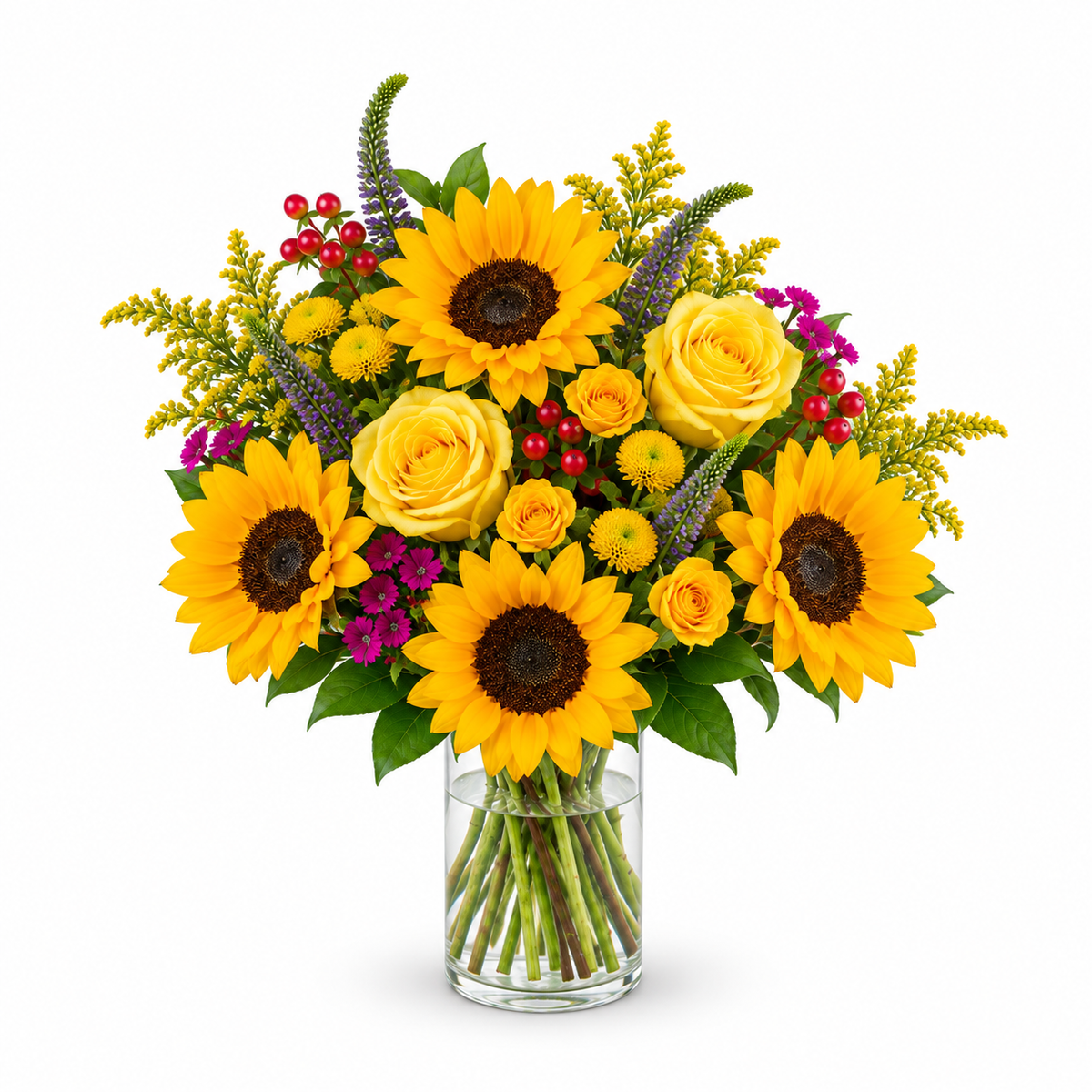 Late Summer Date – flower bouquet in size S